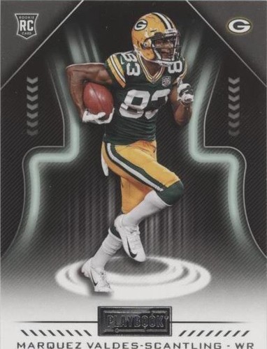 2018 Panini Playbook Marquez Valdes-Scantling #130