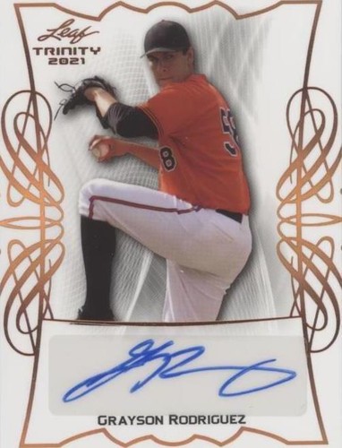 2021 Leaf Trinity - Grayson Rodriguez #BA-GR1