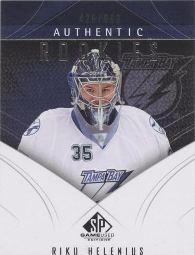 2009-10 SP Game Used Edition - Riku Helenius #122