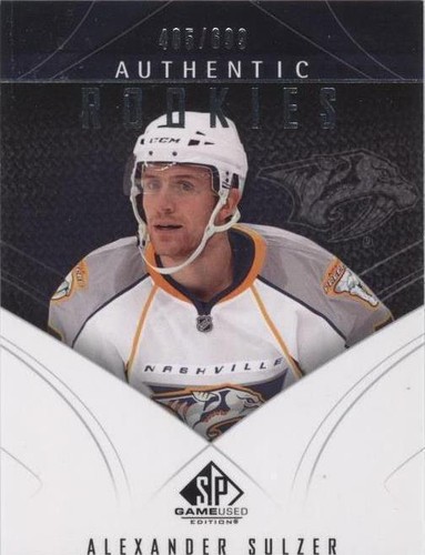 2009-10 SP Game Used Edition - Alexander Sulzer #187