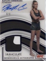 2023 Panini Immaculate Collection UFC - Katlyn Cerminara #MA-KCN