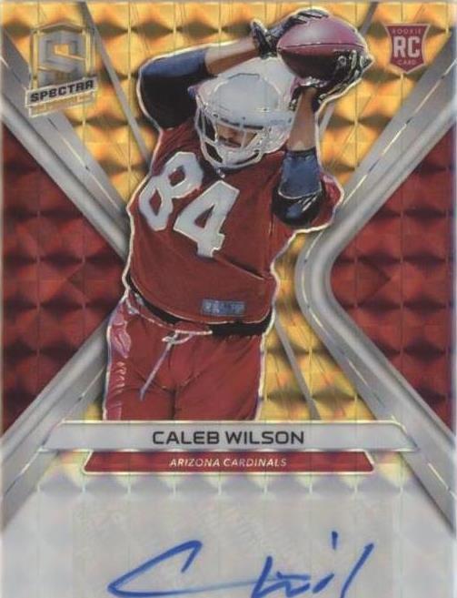 2019 Panini Spectra Caleb Wilson #RA-CW