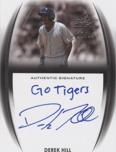 2014 Leaf Trinity - Derek Hill #A-DH1