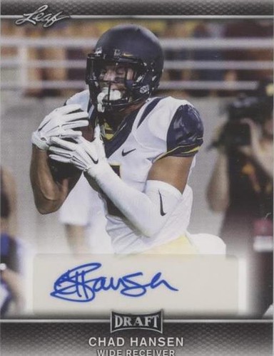2017 Leaf Draft Chad Hansen #A-CH2