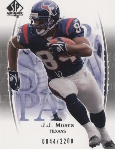 2003 SP Authentic J.J. Moses #97