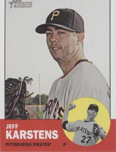 2012 Topps Heritage - Jeff Karstens #101