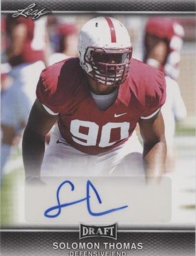 2017 Leaf Draft Solomon Thomas #A-ST1