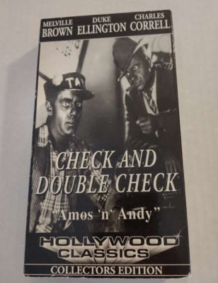 Check and Double Check (1930) $1.99 VHS FREEMAN GOSDEN,CHARLES CORRELL  VERYGOOD