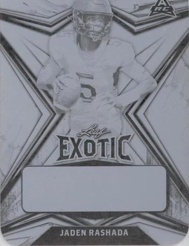 2022 Leaf Exotic Jaden Rashada #BA-JR1