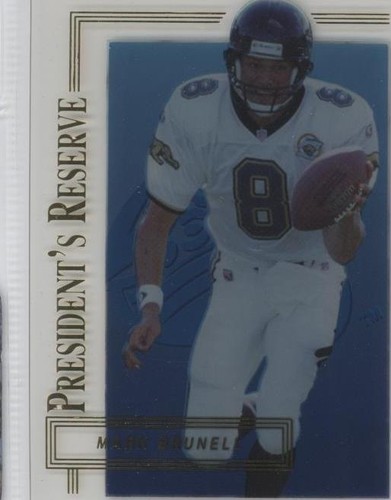 1996 Collector's Edge President's Reserve Mark Brunell #87