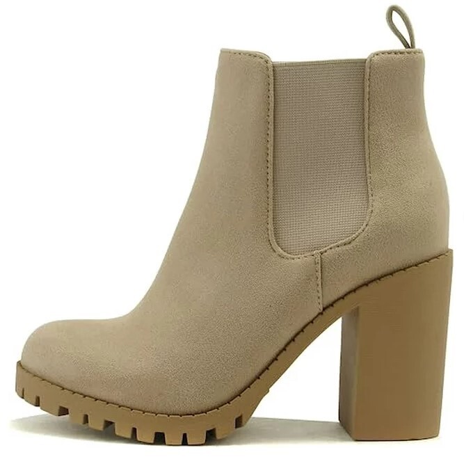 Pre-owned Soda Ladies  Glove Booties Free Shipping In Wheat