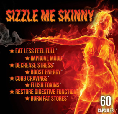 SIZZLE ME SKINNY SLIM FIBER APPETITE CONTROL ELITE WEIGHT LOSS