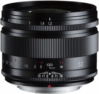 Voigtlander Telephoto Lens NOKTON 50mm F1.2 FUJIFILM X-mount