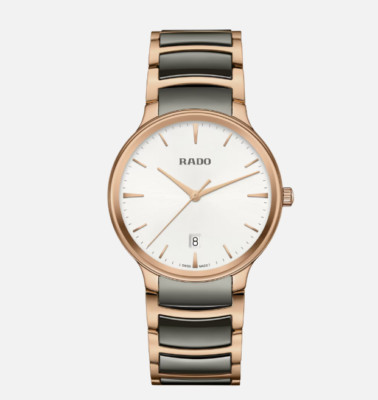 Rado Centrix Unisex Stainless steel / PVD Watch R30023012, Rose Gold