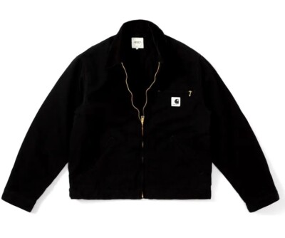 Carhartt WIP  W' OG Detroit Jacket  I032236 Black/Black Rinsed XS