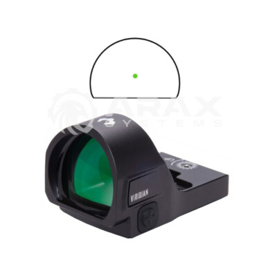Viridian Technologies Rfx-35 3 MOA Reflex Optic Micro Green RMR Dot LAS981-0057