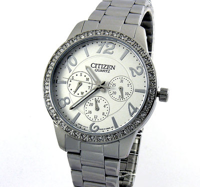 CITIZEN ED8120-54A LADIES JAPAN MADE MULTIFUNCTION 38mm *SUPER CLEARANCE SALE*