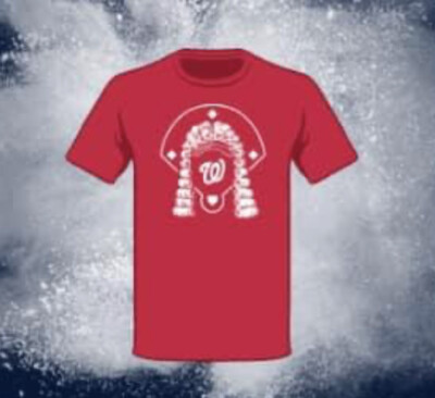 WASHINGTON NATIONALS Home Run WIG T-Shirt  XL SGA 7/5/23