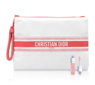 2pc dior addict lip maximizer gloss diorshow overcurl mascara travel mini size 175878900029