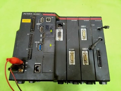 Keyence XG-X2900 CA-E100T CA-E100 CA-DC40E Vision System Tested Working