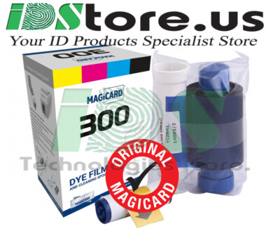 Genuine Magicard MC300YMCKO/2 Full Color Ribbon for Model 300 - 300 Print - New
