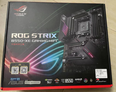 ASUS ROG Strix B550-XE Gaming WiFi AMD AM4 Zen 3/Ryzen ATX Gaming Motherboard