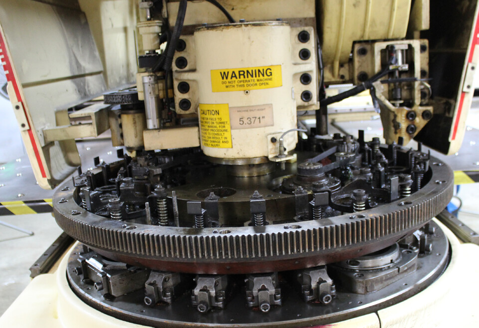 STRIPPIT FC1000R, 2 Auto Index Turret Upgraded with PC Control ( TEXAS )