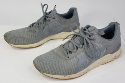Asics Mens Gel Lyte Runner H839N Gray Road Running Shoes Sneakers Size 11.5