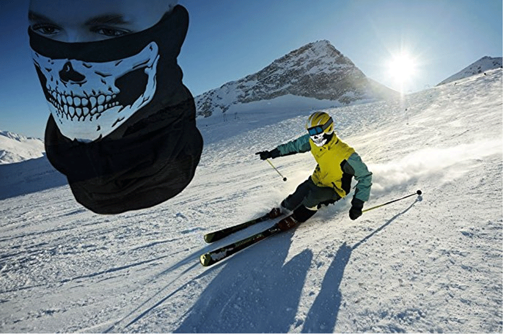 Face Mask Neck Gaiter Bandana Balaclava Headwear Scarf Washable Reusable Shield