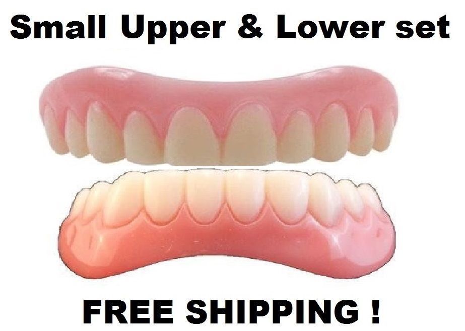 Smile Perfect Snap TOP & BOTTOM Veneers Instant Cosmetic Teeth Cover