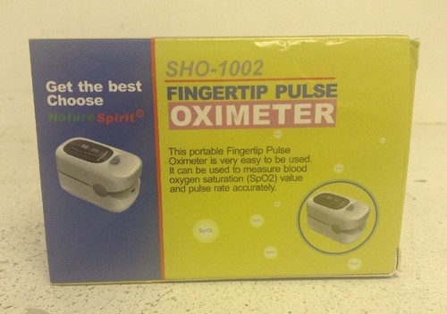 UPC 897037001236 product image for Nature Spirit (sho-1002) Fingertip Pulse Oximeter | upcitemdb.com