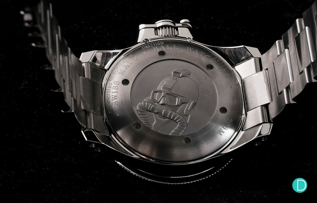 Pre-owned Ball Genuine  Ø 40mm Cosc Engineer Hydrocarbon Original Dm2118b-scj-bk 200m