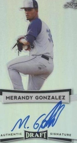 2017 Leaf Metal Draft - Merandy Gonzalez #BA-MG2