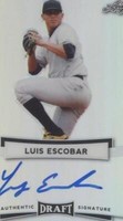2017 Leaf Metal Draft - Luis Escobar #BA-LE1