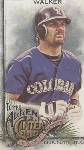 2022 Topps Allen & Ginter - Larry Walker #23