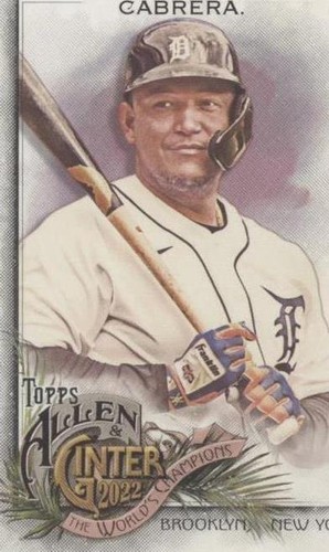 2022 Topps Allen & Ginter - Miguel Cabrera #98