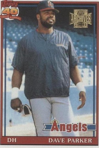 2001 Topps Archives - Dave Parker #383