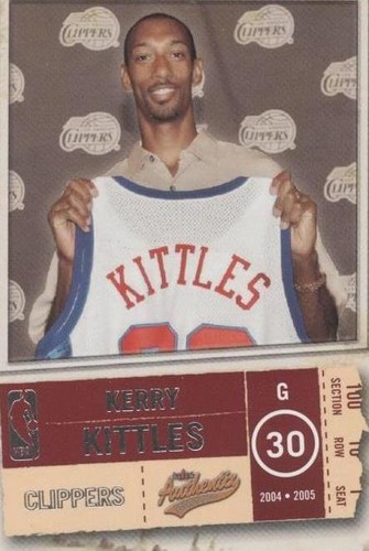 2004-05 Fleer Authentix - Kerry Kittles #65