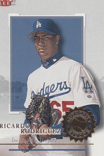 2001 Fleer Authority - Ricardo Rodriguez #141