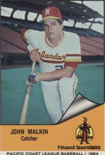 1984 Cramer Pacific Coast League - John Malkin #145
