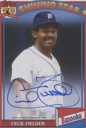 2021 Topps Archives - Cecil Fielder #91BZA-CF