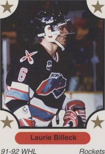 1991-92 7th Inning Sketch WHL - Laurie Billeck #152