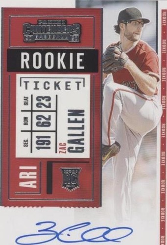 2020 Panini Contenders - Zac Gallen #102