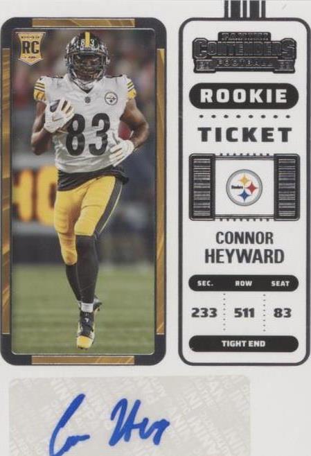 2022 Panini Contenders Connor Heyward #247