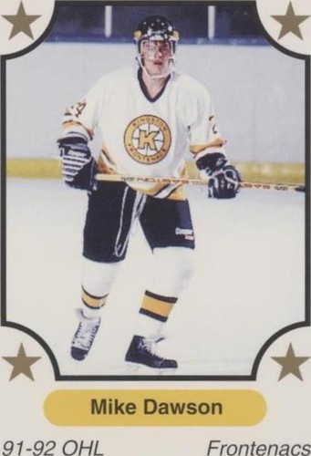 1991-92 7th Inning Sketch OHL - Mike Dawson #233