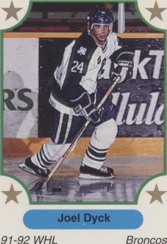 1991-92 7th Inning Sketch WHL - Joel Dyck #138