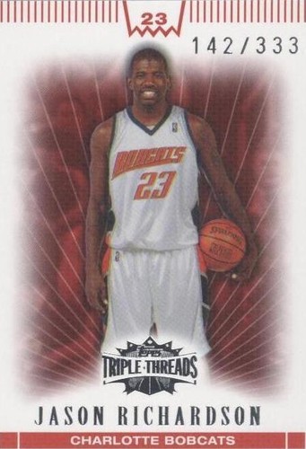 2007-08 Topps Triple Threads - Jason Richardson #89