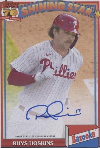 2021 Topps Archives - Rhys Hoskins #91BZA-RH