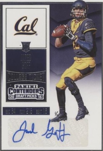 2016 Panini Contenders Draft Picks Jared Goff #102