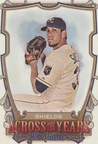 2013 Topps Allen & Ginter's - James Shields #ATY-JS